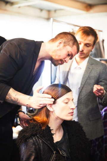 LFW AW17 - Eudon Choi backstage - Ambra Vernuccio - The Upcoming - 10