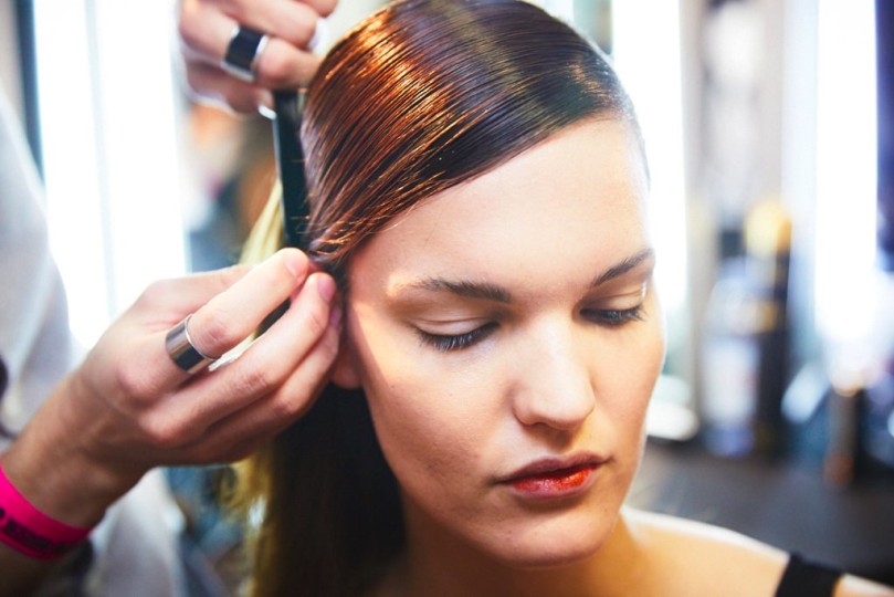 LFW AW17 - Eudon Choi backstage - Ambra Vernuccio - The Upcoming - 12