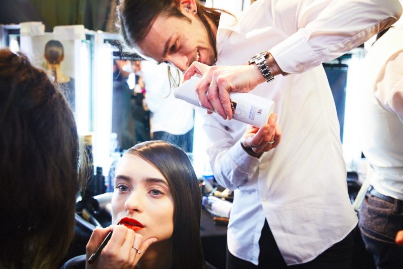 LFW AW17 - Eudon Choi backstage - Ambra Vernuccio - The Upcoming - 14