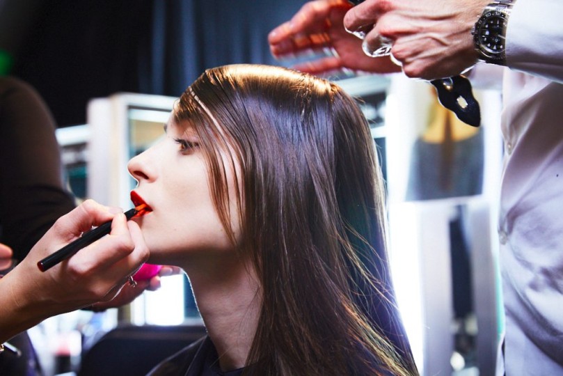 LFW AW17 - Eudon Choi backstage - Ambra Vernuccio - The Upcoming - 16