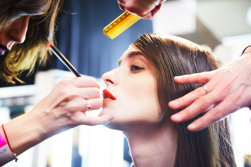 LFW AW17 - Eudon Choi backstage - Ambra Vernuccio - The Upcoming - 17