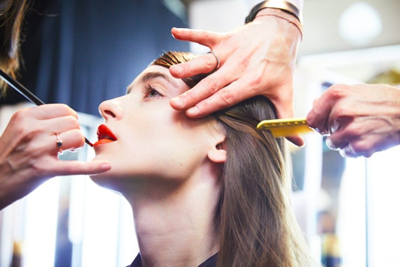 LFW AW17 - Eudon Choi backstage - Ambra Vernuccio - The Upcoming - 18