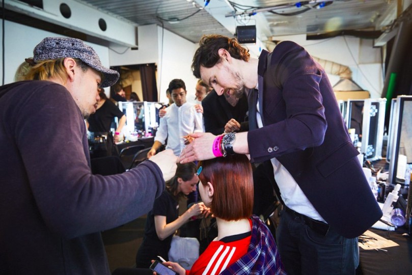 LFW AW17 - Eudon Choi backstage - Ambra Vernuccio - The Upcoming - 22