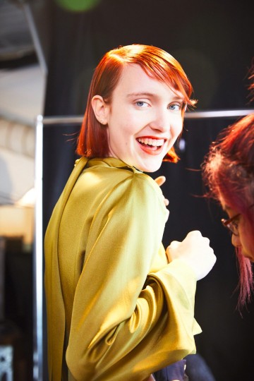 LFW AW17 - Eudon Choi backstage - Ambra Vernuccio - The Upcoming - 30