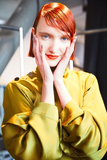 LFW AW17 - Eudon Choi backstage - Ambra Vernuccio - The Upcoming - 32