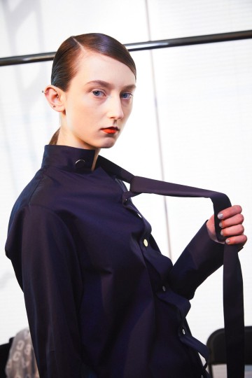 LFW AW17 - Eudon Choi backstage - Ambra Vernuccio - The Upcoming - 38