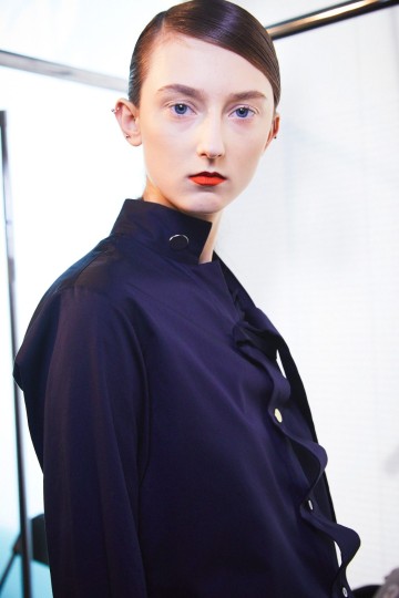 LFW AW17 - Eudon Choi backstage - Ambra Vernuccio - The Upcoming - 39