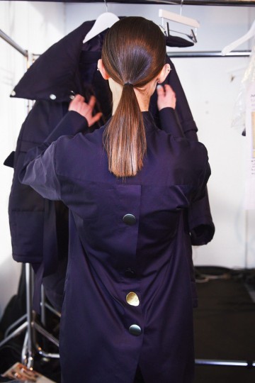 LFW AW17 - Eudon Choi backstage - Ambra Vernuccio - The Upcoming - 40