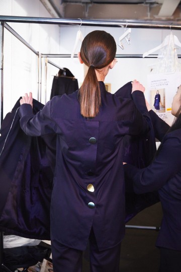 LFW AW17 - Eudon Choi backstage - Ambra Vernuccio - The Upcoming - 41