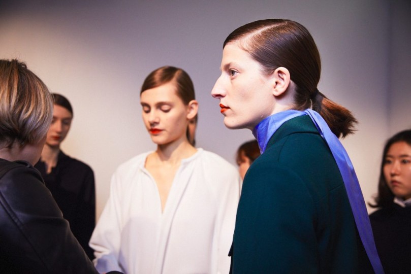 LFW AW17 - Eudon Choi backstage - Ambra Vernuccio - The Upcoming - 46