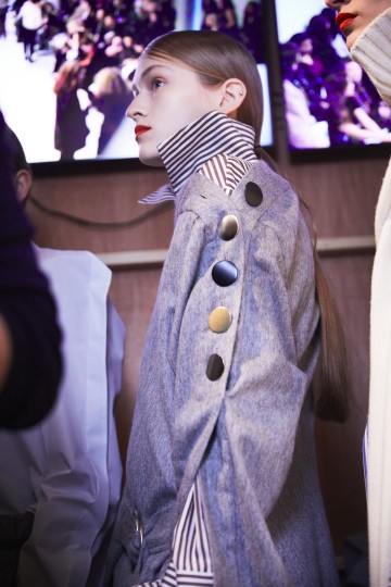 LFW AW17 - Eudon Choi backstage - Ambra Vernuccio - The Upcoming - 49