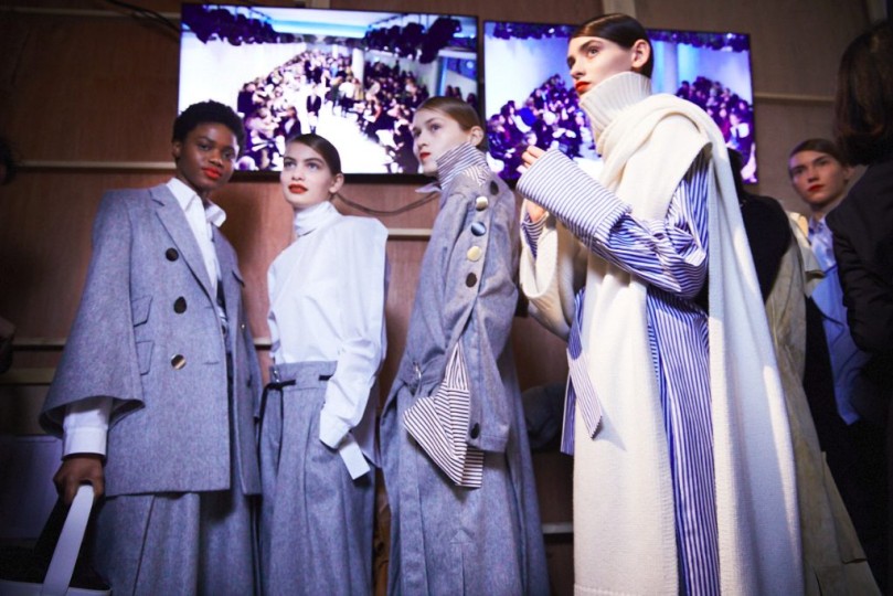 LFW AW17 - Eudon Choi backstage - Ambra Vernuccio - The Upcoming - 50