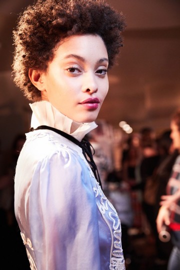 LFW AW17 - Temperley London backstage - Ambra Vernuccio - The Upcoming - 25