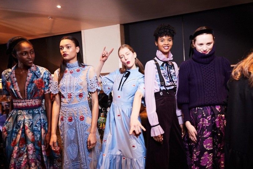 LFW AW17 - Temperley London backstage - Ambra Vernuccio - The Upcoming - 30