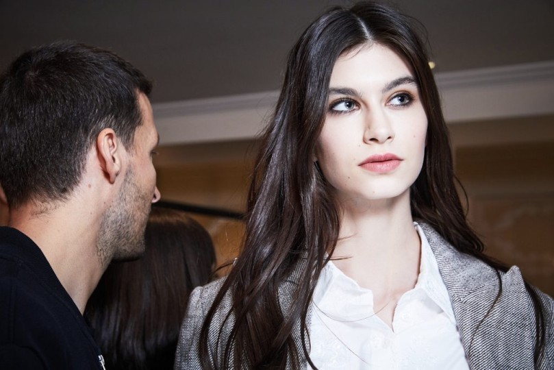 LFW SS18 - Daks backstage - Ambra Vernuccio - The Upcoming - 18