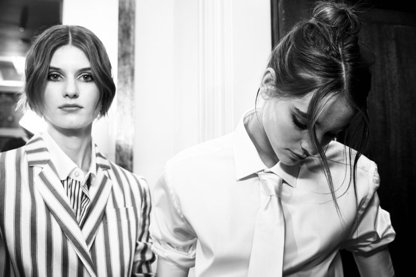LFW SS18 - Daks backstage - Ambra Vernuccio - The Upcoming - 32
