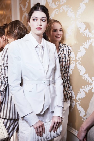 LFW SS18 - Daks backstage - Ambra Vernuccio - The Upcoming - 36