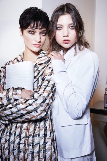 LFW SS18 - Daks backstage - Ambra Vernuccio - The Upcoming - 37