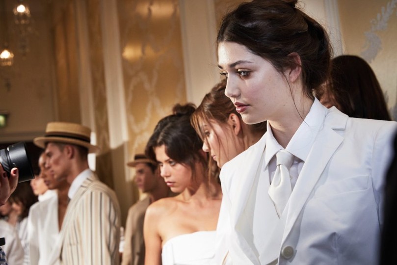 LFW SS18 - Daks backstage - Ambra Vernuccio - The Upcoming - 38