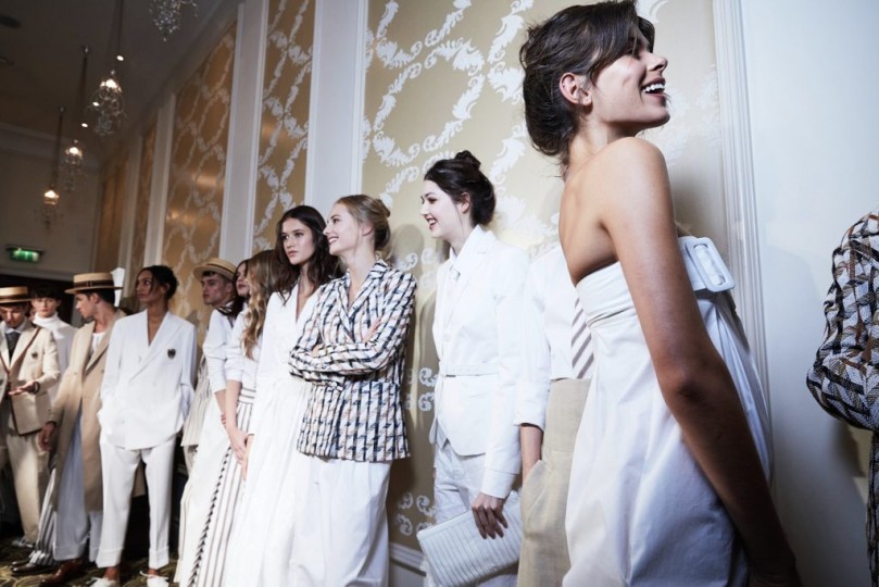 LFW SS18 - Daks backstage - Ambra Vernuccio - The Upcoming - 42