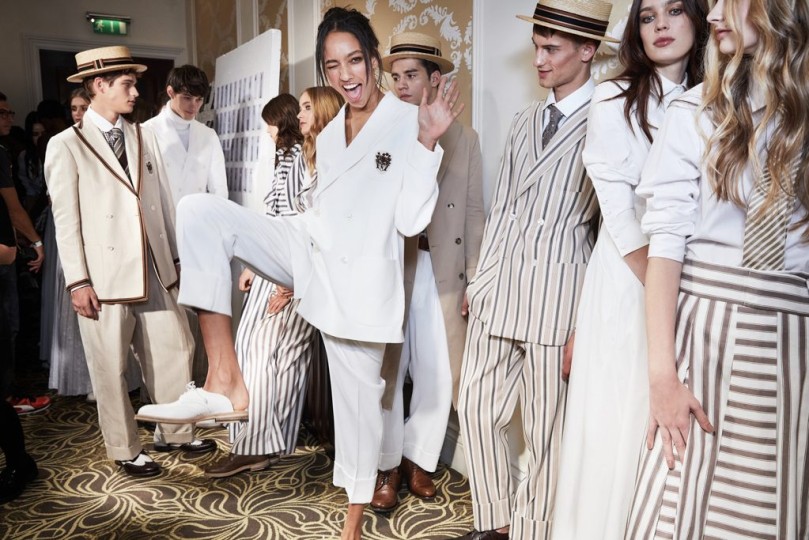 LFW SS18 - Daks backstage - Ambra Vernuccio - The Upcoming - 54