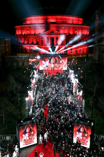 The European Premiere of Star Wars: The Last Jedi