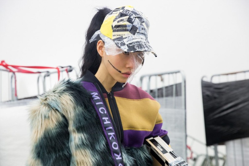 LFWM AW18 - Michiko Koshino - Kimberley Archer - The Upcoming - 1