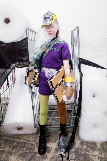 LFWM AW18 - Michiko Koshino - Kimberley Archer - The Upcoming - 9