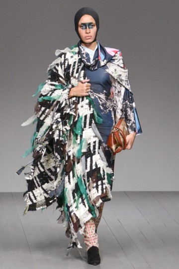 LFW AW18 - Matty Bovan - Kimberley Larmouth - The Upcoming-1