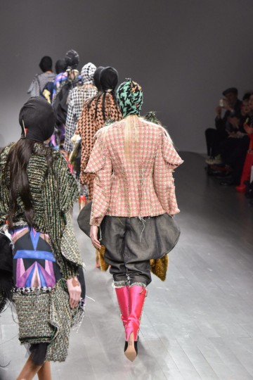 LFW AW18 - Matty Bovan - Kimberley Larmouth - The Upcoming-33