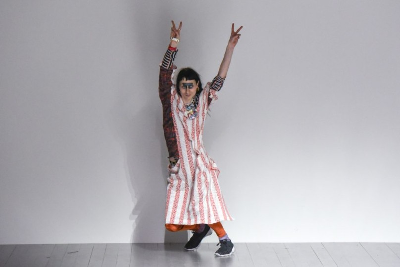 LFW AW18 - Matty Bovan - Kimberley Larmouth - The Upcoming-34