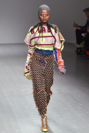 LFW AW18 - Matty Bovan - Kimberley Larmouth - The Upcoming-5