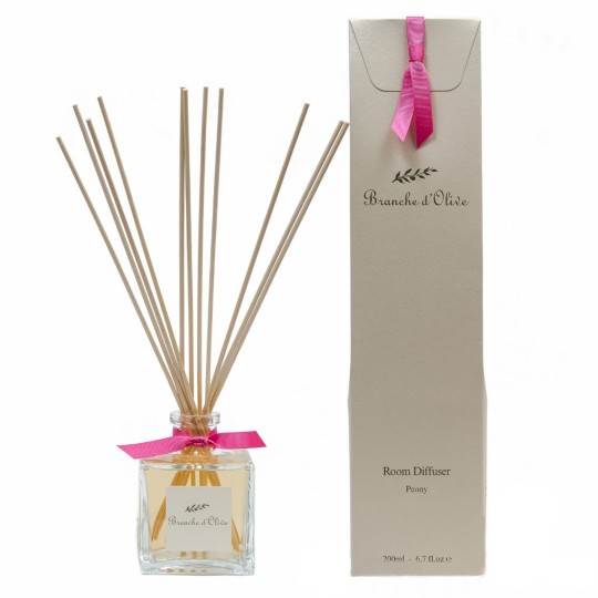 Peony Room Diffuser, £28, Branche d'Olive