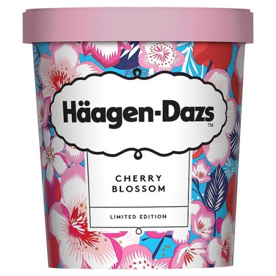 Häagen-Dazs Limited Edition Cherry Blossom Ice Cream, £4.20, Ocado