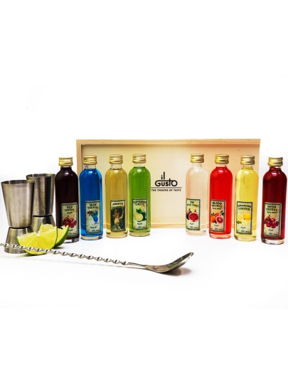 Miniature Gin Set, £29, ilgusto.uk.com