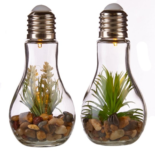 Light Bulb Decorations (set of 2), £9.99, George