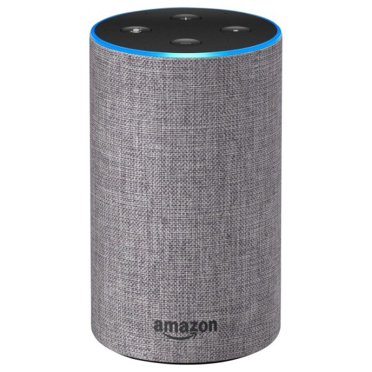 Amazon Echo Smart Speaker with Alexa, £89.99, amazon.co.uk