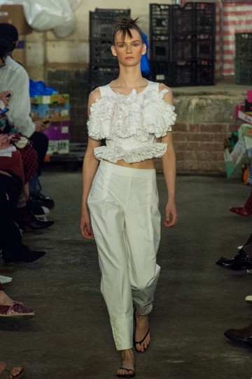 LFW SS19 - Molly Goddard - Huw Jenkins - The Upcoming-28