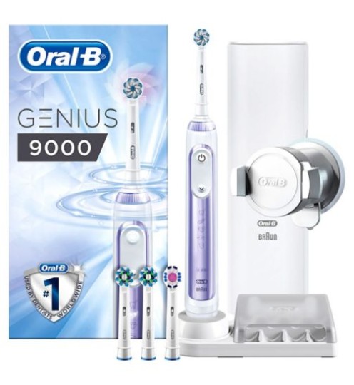 Genius 9000 Electric Toothbrush in Orchid Purple, £280, Oral-B at Boots