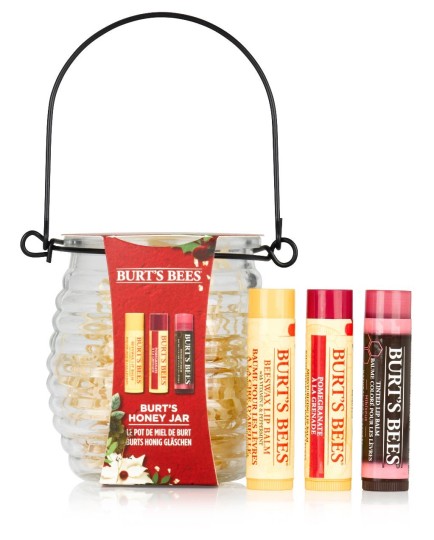 Lip Balm Honey Pot Gift Set, £9.99, Burt’s Bees
