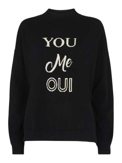 Slogan Sweater, £99, Whistles