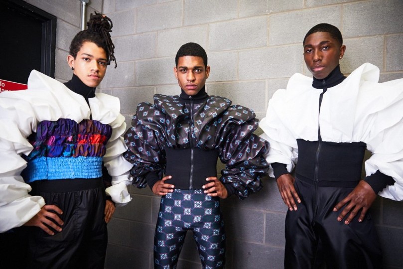 LFW AW19 - Central Saint Martins MA backstage - Ambra Vernuccio - The Upcoming-14