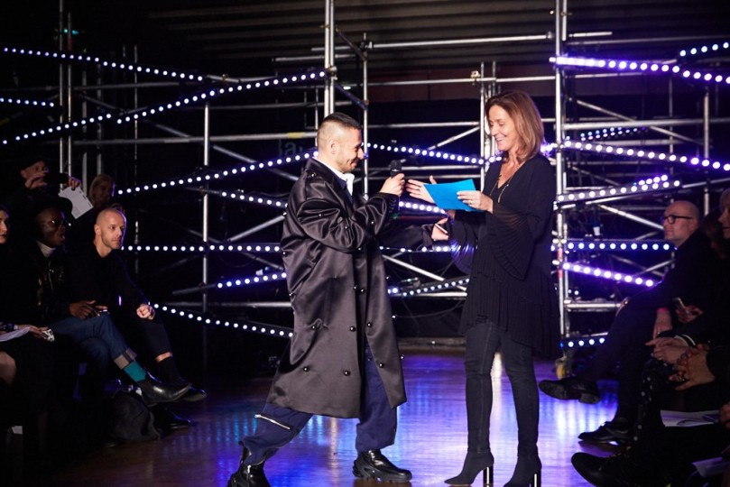 LFW AW19 - Central Saint Martins MA backstage - Ambra Vernuccio - The Upcoming-23