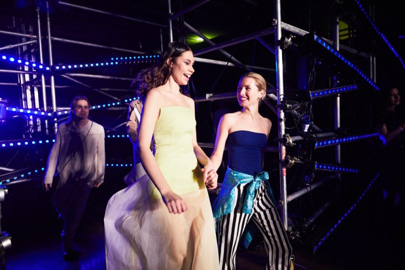 LFW AW19 - Central Saint Martins MA backstage - Ambra Vernuccio - The Upcoming-26