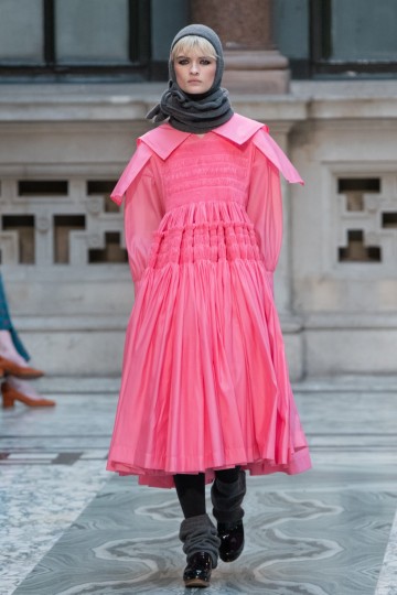 LFW AW19 - Molly Goddard - Kimberley Larmouth - THE UPCOMING-1