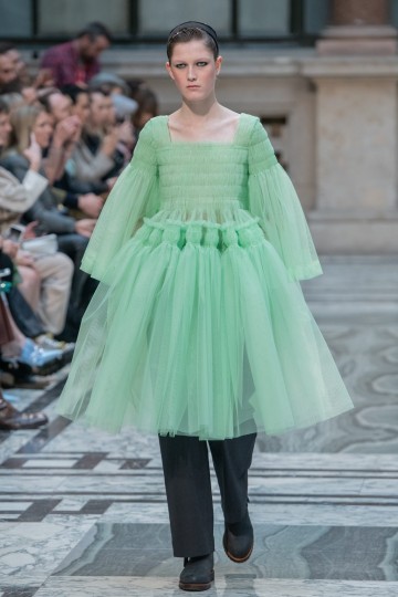 LFW AW19 - Molly Goddard - Kimberley Larmouth - THE UPCOMING-10