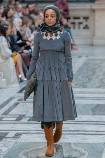 LFW AW19 - Molly Goddard - Kimberley Larmouth - THE UPCOMING-12