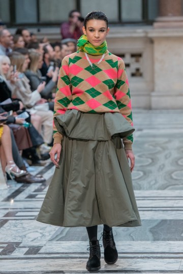 LFW AW19 - Molly Goddard - Kimberley Larmouth - THE UPCOMING-16