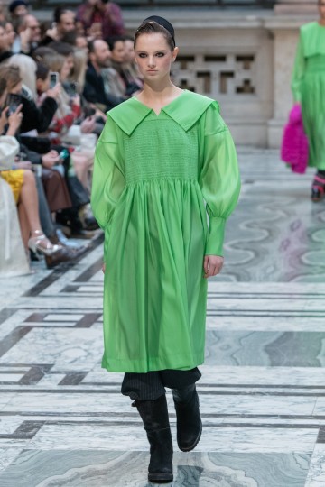 LFW AW19 - Molly Goddard - Kimberley Larmouth - THE UPCOMING-2