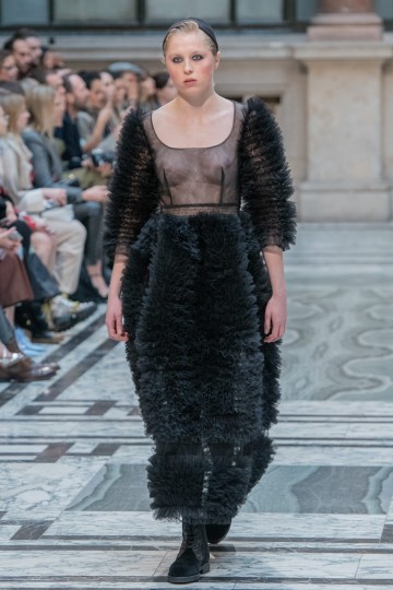 LFW AW19 - Molly Goddard - Kimberley Larmouth - THE UPCOMING-22
